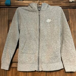 Kids Small Nike zip up hoodie